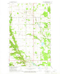 Hanks Corner 1964 topographic map thumbnail
