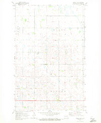 Hannah SW 1970 topographic map thumbnail