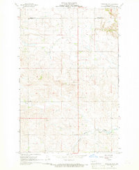 Hannover NW 1968 topographic map thumbnail