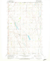 Hansboro NE 1969 topographic map thumbnail