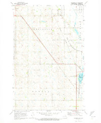 Hansboro SE 1970 topographic map preview