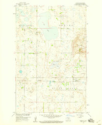 Harlow 1958 topographic map thumbnail