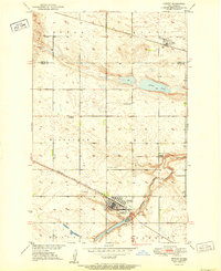 Harvey 1951 topographic map thumbnail