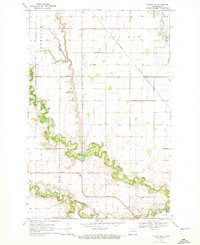 Hatton SW 1970 topographic map thumbnail