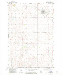 Hazelton 1971 topographic map thumbnail