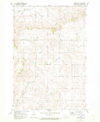 Hazelton NW 1971 topographic map thumbnail