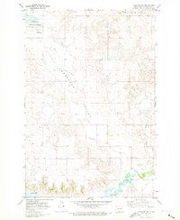 Hazelton SW 1971 topographic map thumbnail