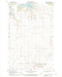 Hazen NW 1969 topographic map thumbnail