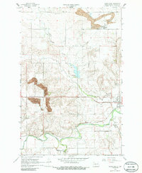 Hazen West 1968 topographic map thumbnail