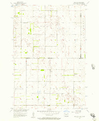 Hecla NE 1956 topographic map preview
