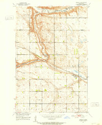 Heimdal 1951 topographic map thumbnail