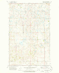 Helde Lake 1974 topographic map thumbnail