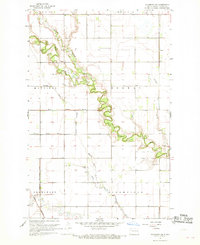 Hillsboro NW 1967 topographic map thumbnail
