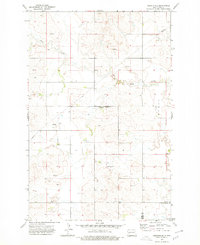 Hirschville 1973 topographic map thumbnail