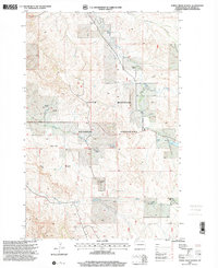 Horse Creek School 1997 topographic map thumbnail