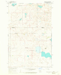 Horse Lake 1960 topographic map thumbnail