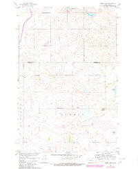 Horse Lake 1960 topographic map thumbnail