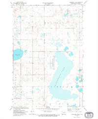 Horsehead Lake 1972 topographic map thumbnail