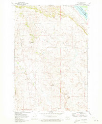 Huff 1971 topographic map thumbnail