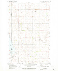 Hurricane Lake East 1971 topographic map thumbnail