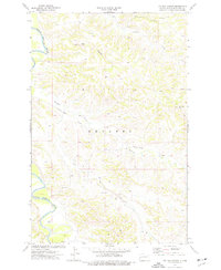 Ice Box Canyon 1974 topographic map thumbnail