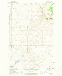 Jessie 1961 topographic map thumbnail