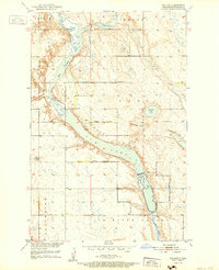 Jim Lake 1952 topographic map preview