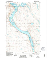 Jim Lake 1990 topographic map thumbnail