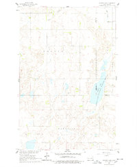 Johnson Lake 1961 topographic map thumbnail