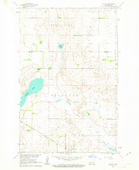 Juanita 1961 topographic map thumbnail