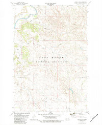 Juniper Spur 1982 topographic map thumbnail
