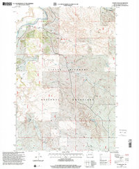 Juniper Spur 1997 topographic map thumbnail