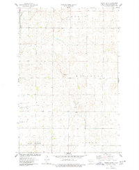 Keever Butte 1975 topographic map thumbnail