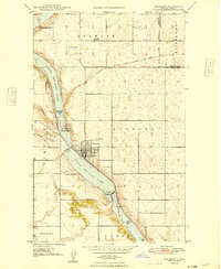 Kenmare 1948 topographic map thumbnail