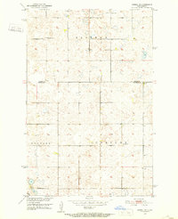 Kensal SE 1951 topographic map thumbnail