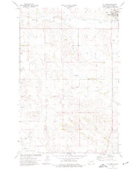Killdeer 1974 topographic map thumbnail