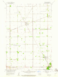 Kindred 1959 topographic map thumbnail