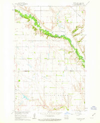 Kloten NW 1961 topographic map thumbnail