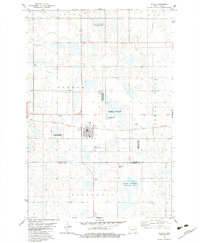 Kulm 1982 topographic map thumbnail