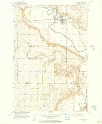 La Moure 1955 topographic map thumbnail