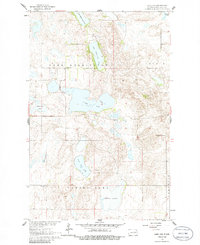 Lake Coe 1961 topographic map thumbnail