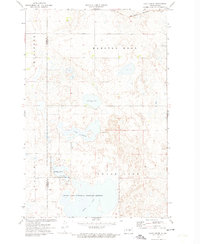 Lake Louise 1972 topographic map thumbnail