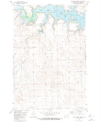 Lake Tschida West 1980 topographic map thumbnail