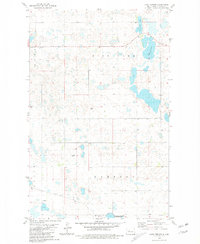 Lake Vernon 1980 topographic map thumbnail