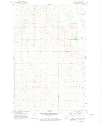 Lakota NW 1971 topographic map thumbnail