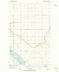 Landa SE 1954 topographic map thumbnail