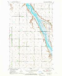 Landa SW 1949 topographic map thumbnail
