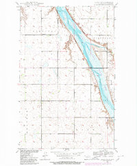 Landa SW 1949 topographic map thumbnail