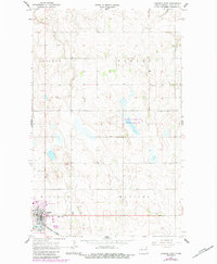 Langdon East 1967 topographic map thumbnail
