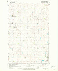 Langdon West 1970 topographic map thumbnail